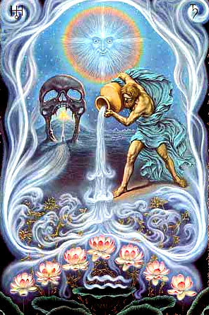 Aquarius representado pelo Aguadeiro