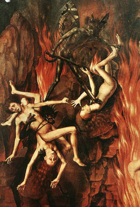 Trptico de Hans Memling - Last Judgment (detail) 1467-71