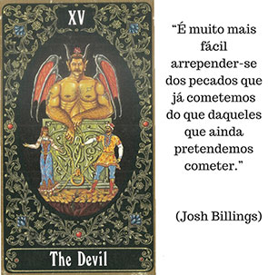 O Diabo e o pensamento de Josh Billings