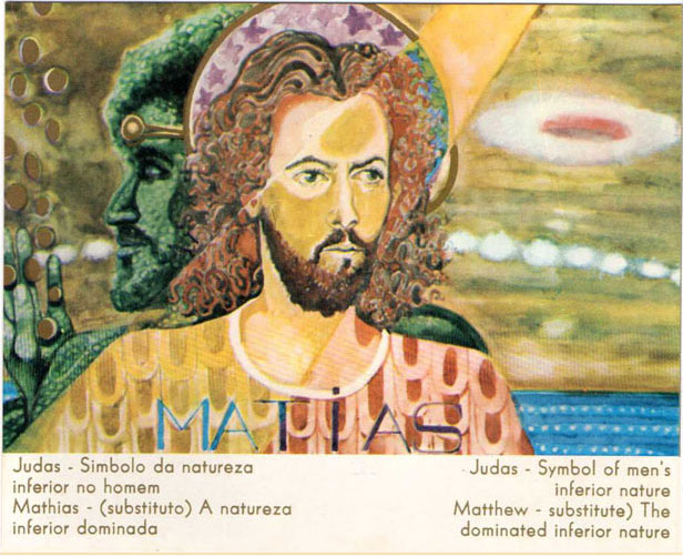 Apóstolos em Arembepe por Cândido de Alencar Machado - Judas/Matias