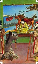 8. A Justiça - Tarot chinois de Jean-Louis Victor