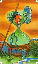 13. A Morte - Tarô chinês de Jean-Louis Victor