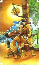 15. A Tempestade (= A Torre) - Tarô chinês de Jean-Louis Victor