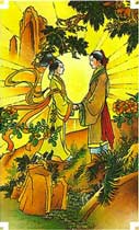 19. O Sol - Tarô chinês de Jean-Louis Victor