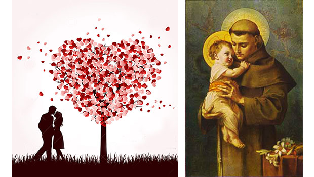 Dia dos Namorados, 12 de junho - Dia de Santo Antonio - 13 de junho