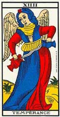 14. A Temperana no Tarot de Marselha