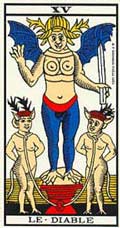 15. O Diabo no Tarot de Marselha 