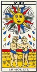 19. O Sol no Tarot de Marselha