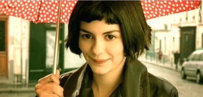 Amélie de guarda-chuva