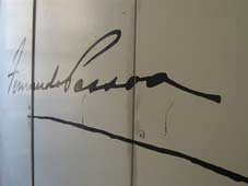 Assinatura de Fernando Pessoa