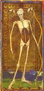 13. A Morte no Tarot Visconti Sforza