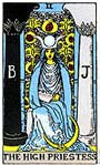 2. A papisa no Tarot Waite