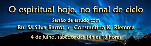 O espiritual hoje, no final de ciclo.