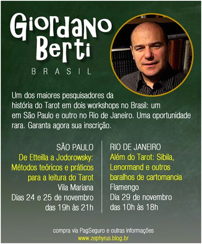 Giordano Berti no Brasil